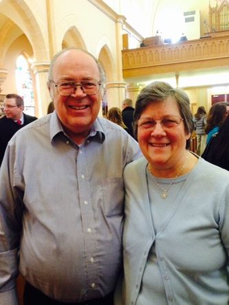 My brother, John, and his sweet wife, Mae