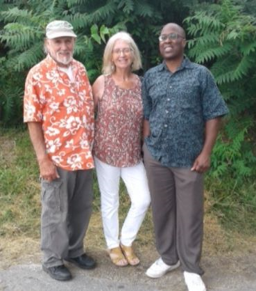 Bill, Gail and Ed at Pere Marquette Park Aug 2017
